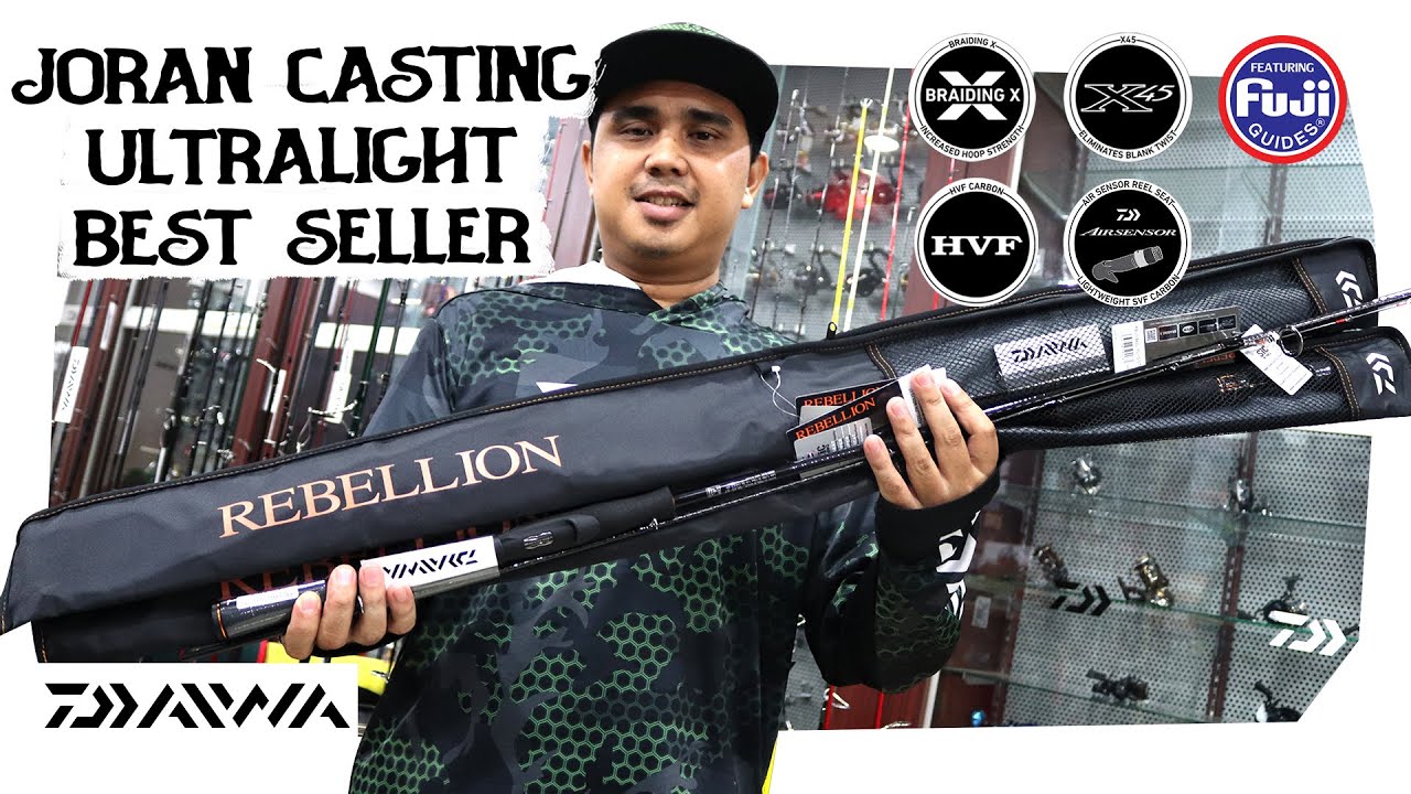 Daiwa Rebellion | Joran UL Yang Banyak Diminati Castingers
