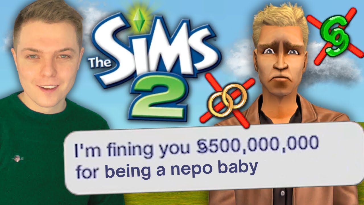 I gave Malcolm Landgraab the life he deserves in The Sims 2