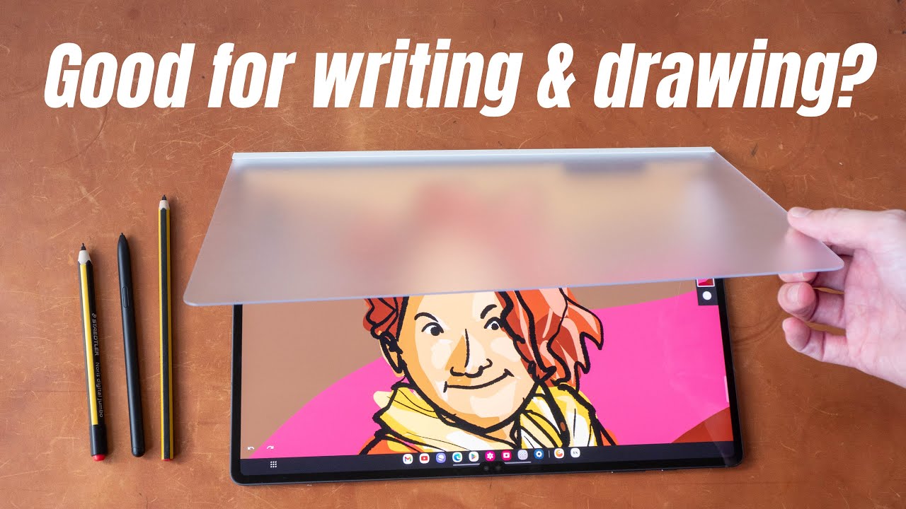 Экран Samsung NotePaper для планшетов Tab S9 (обзор для письма и рисования)