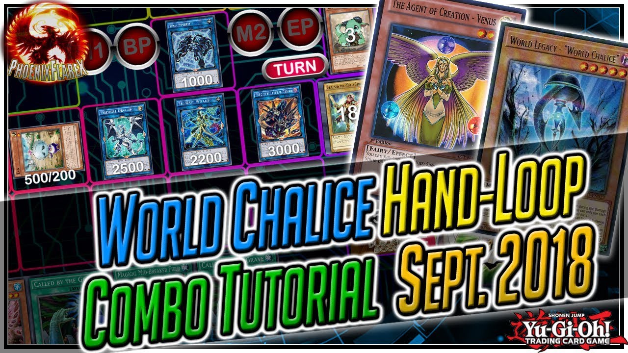 WORLD CHALICE 4-Card Hand Loop + Tri-Gate Combo Tutorial [Venus + World Legacy - World Chalice]