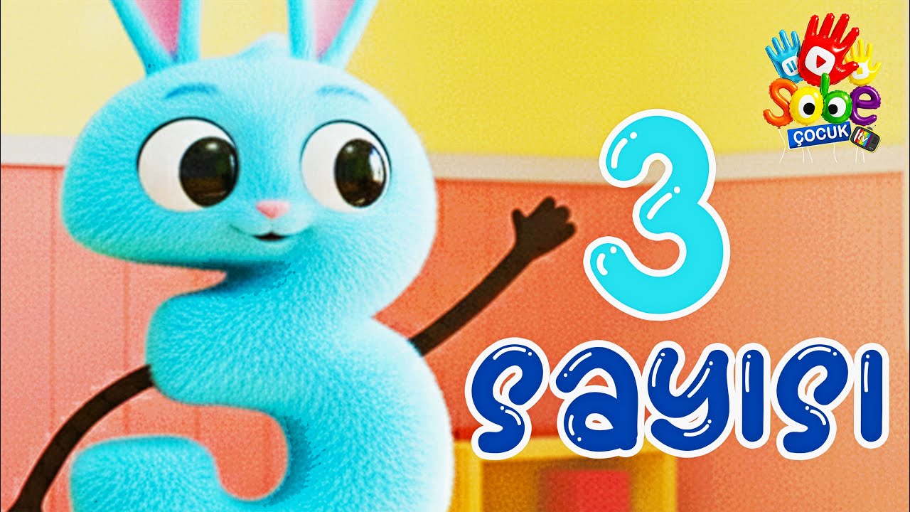 3 SAYISINI ÖĞRENİYORUM | SAYI 3 ŞARKISI 🚦 Üçlü Gruplar & Ritim | Sobe Çocuk TV Sayılar Serisi