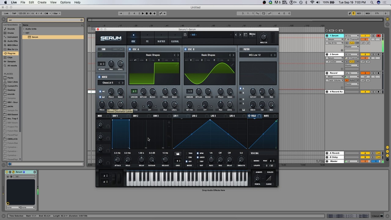 [SERUM TUTORIAL] Glassy Sounding Pluck (Free Preset)