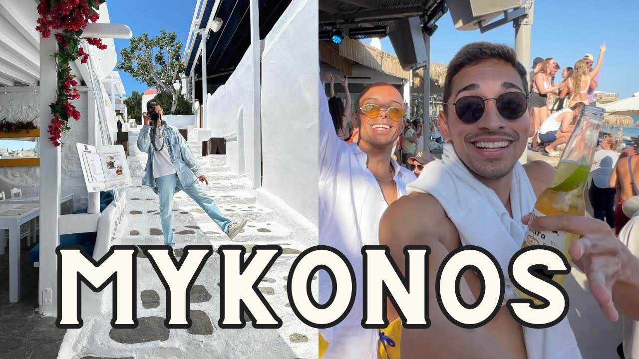 24 HOURS IN MYKONOS (We Had No Plans And Had The Best Time)