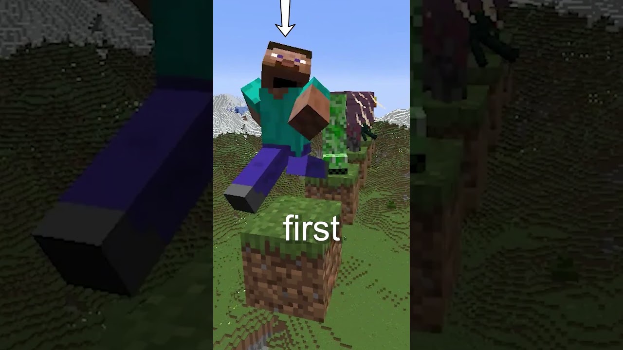 The Secret First Mob In Minecraft