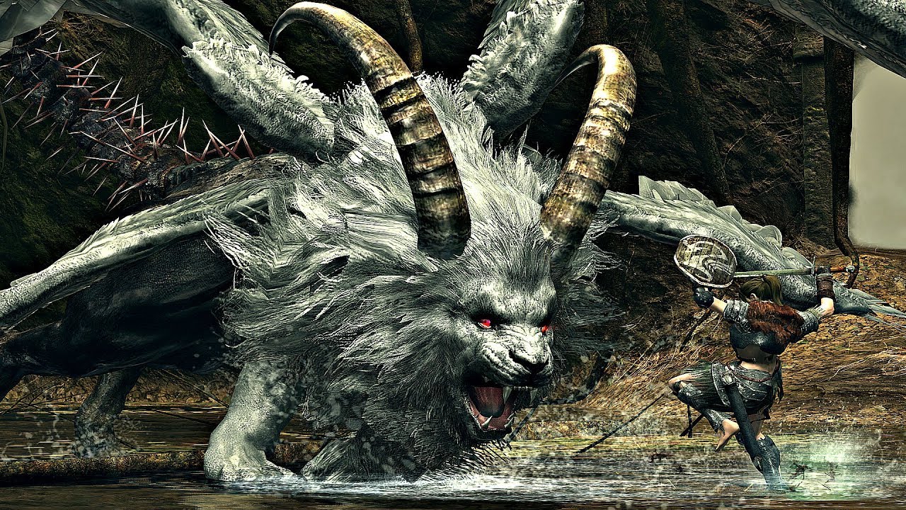 Dark Souls Remastered - Sanctuary Guardian Boss Fight (1080p 60fps) PS4 PRO