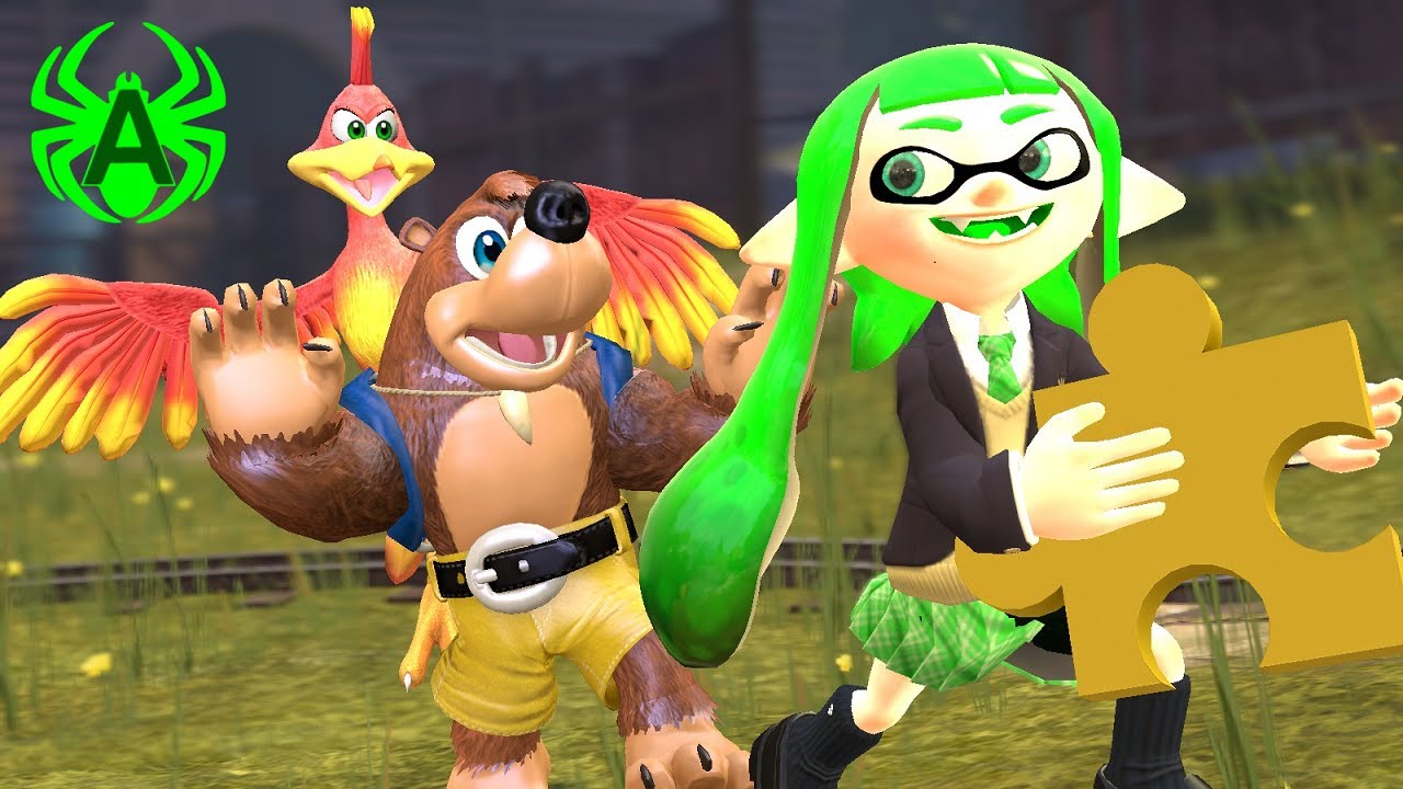 Banjo-Kazooie - Inkura has the Jiggy Piece