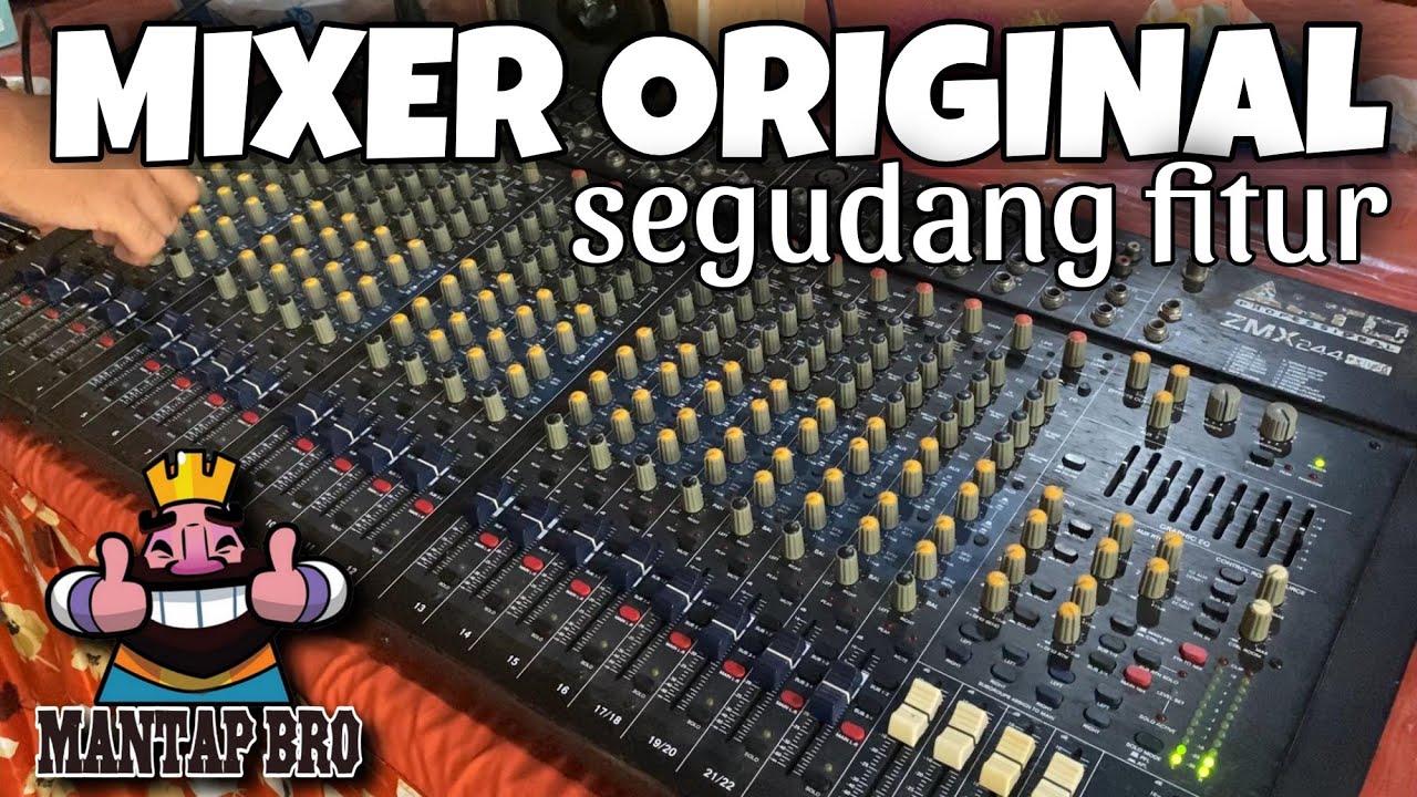 Mixer Alto ZMX244 USB | Tes dahulu sebelum kirim