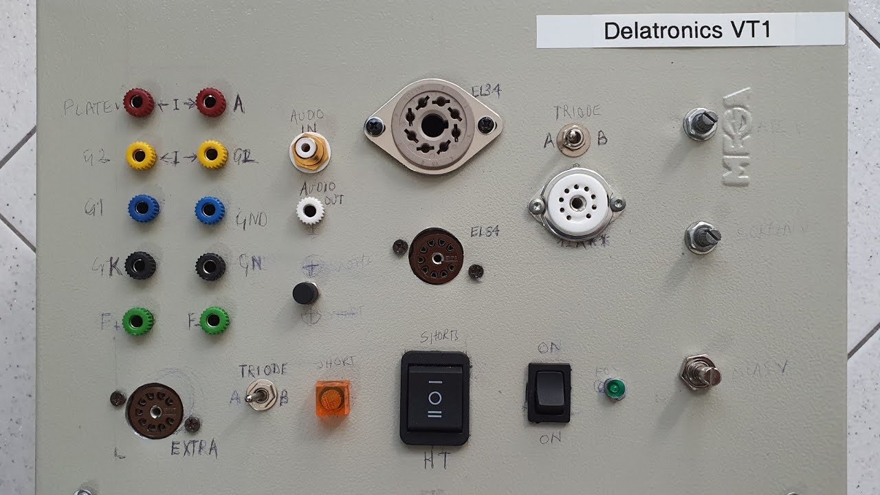 DIY Vacuum Tube Tester for Audio Tubes