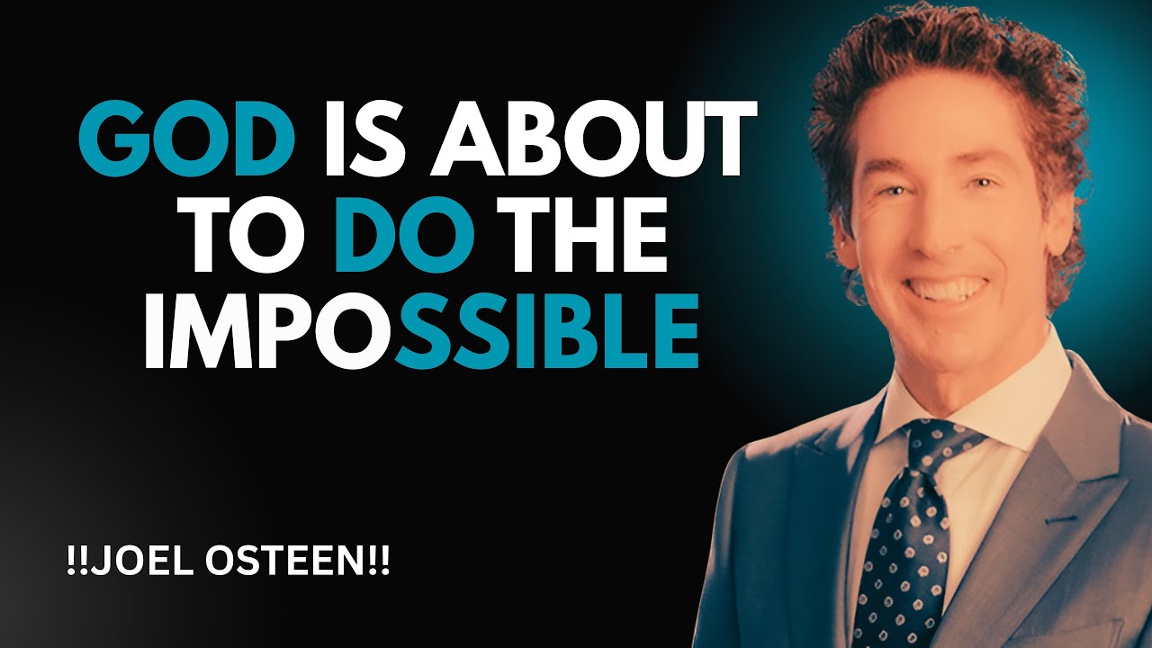 When God steps into your situation, the impossible becomes natural !! Best Of Joel Osteen !!