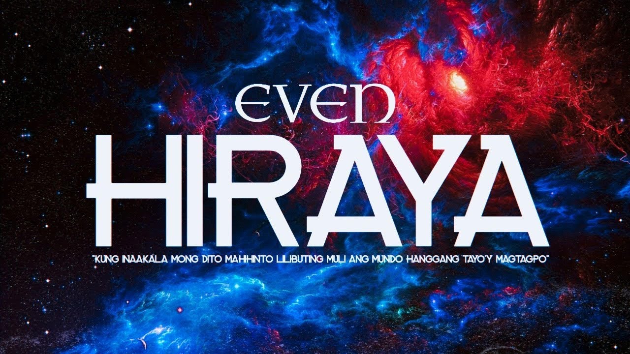 EVEN - Hiraya (Official Lyric Video)
