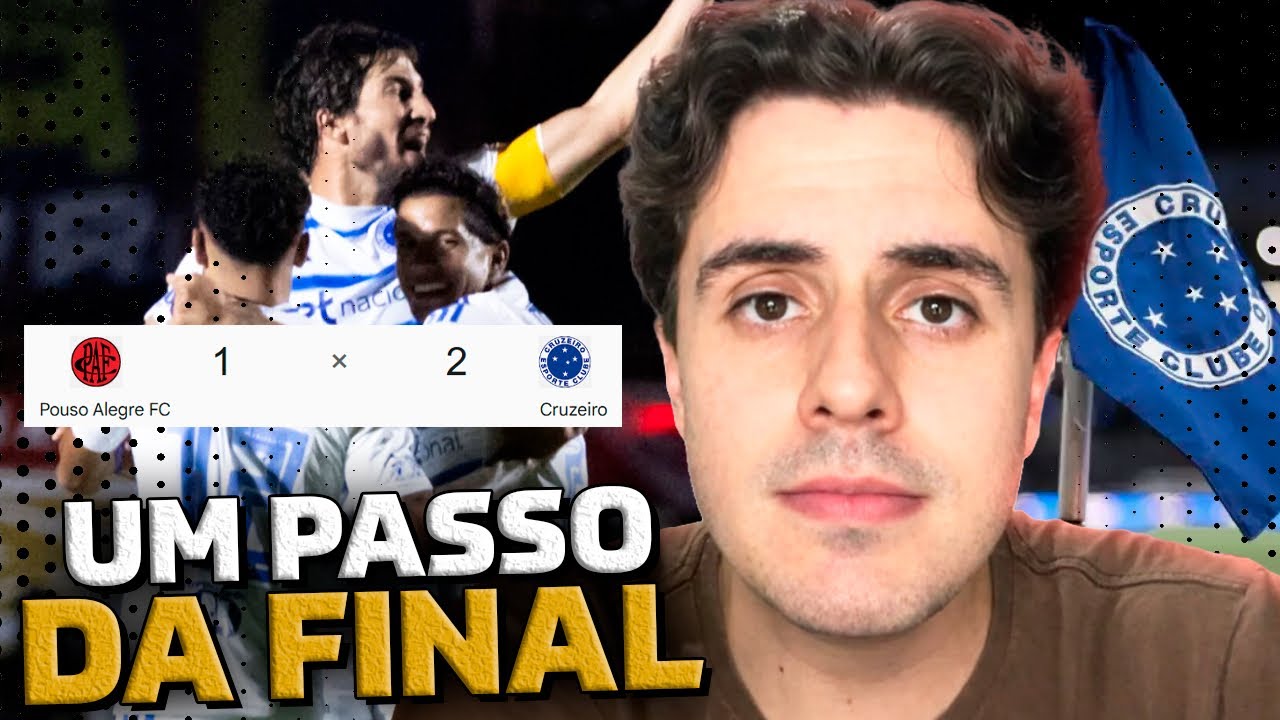 Cruzeiro VENCE e coloca UM PÉ NA FINAL! 🦊 (Pouso Alegre 1 x 2 Cruzeiro)