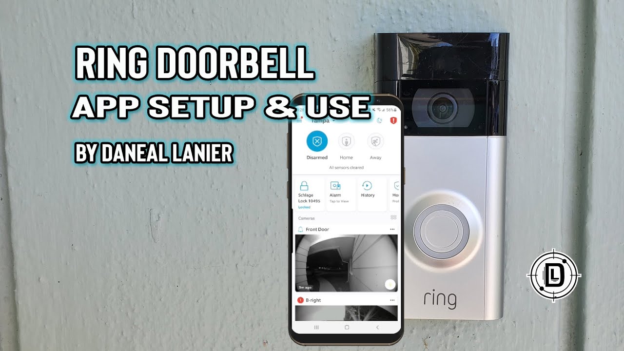 Настройка и использование приложения Ring Doorbell