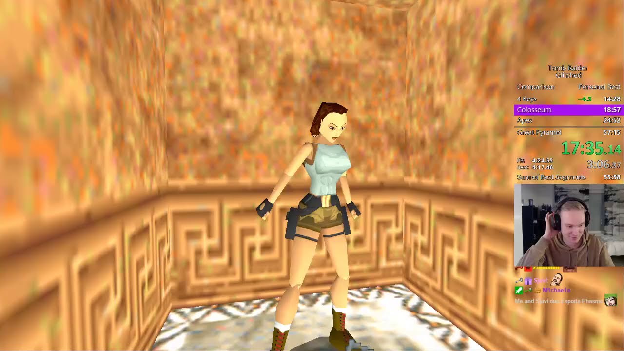 Tomb Raider I Любой% Speedrun RTA 56:49