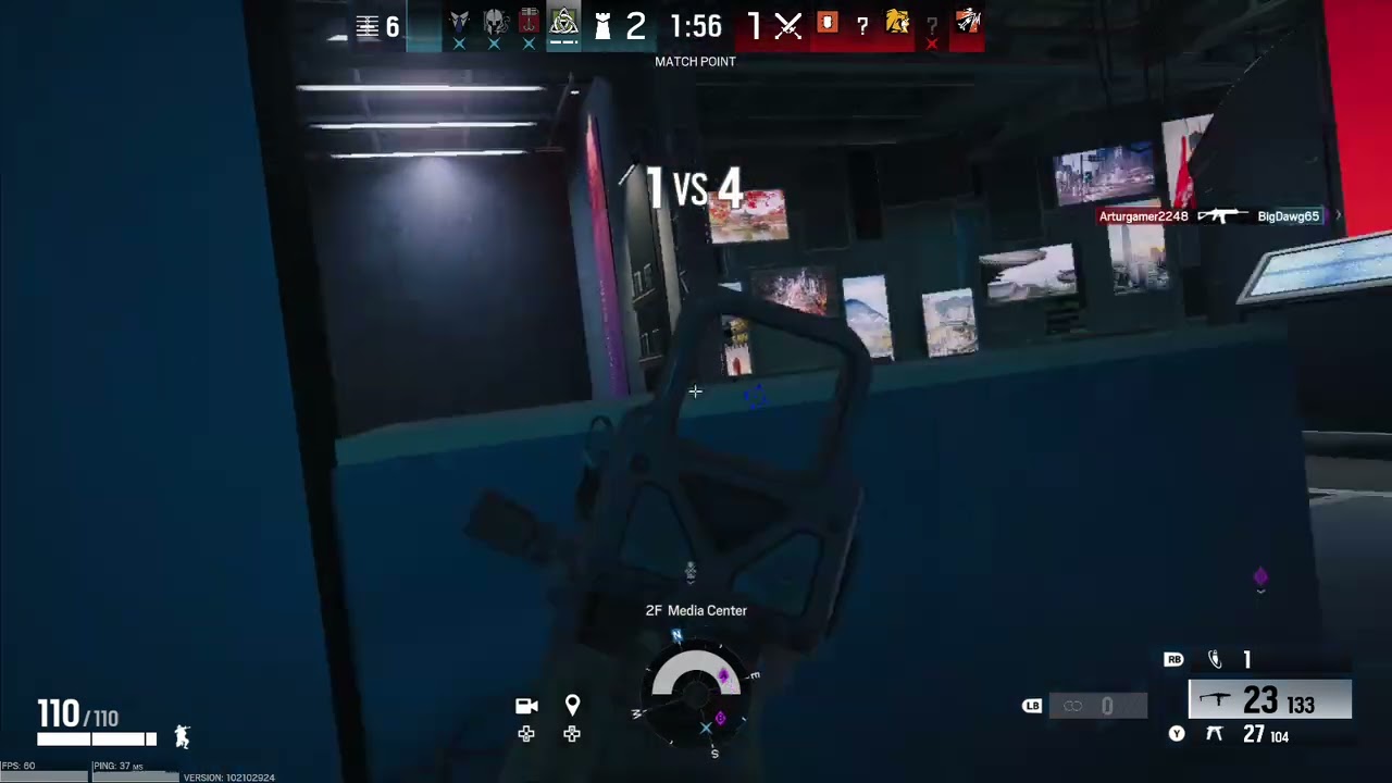  Ace and a 1v4 clutch
