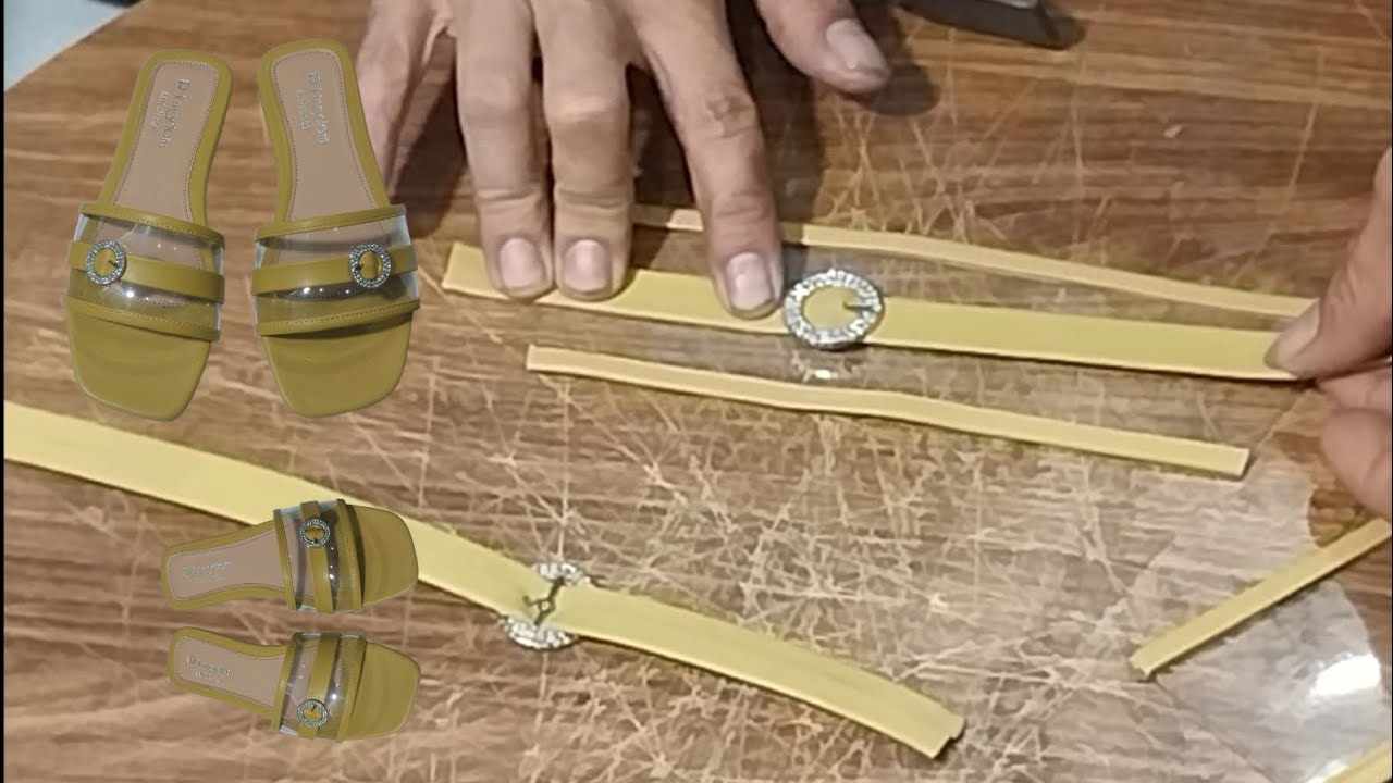 The craftsman shares a unique new sandal design idea, part 54.