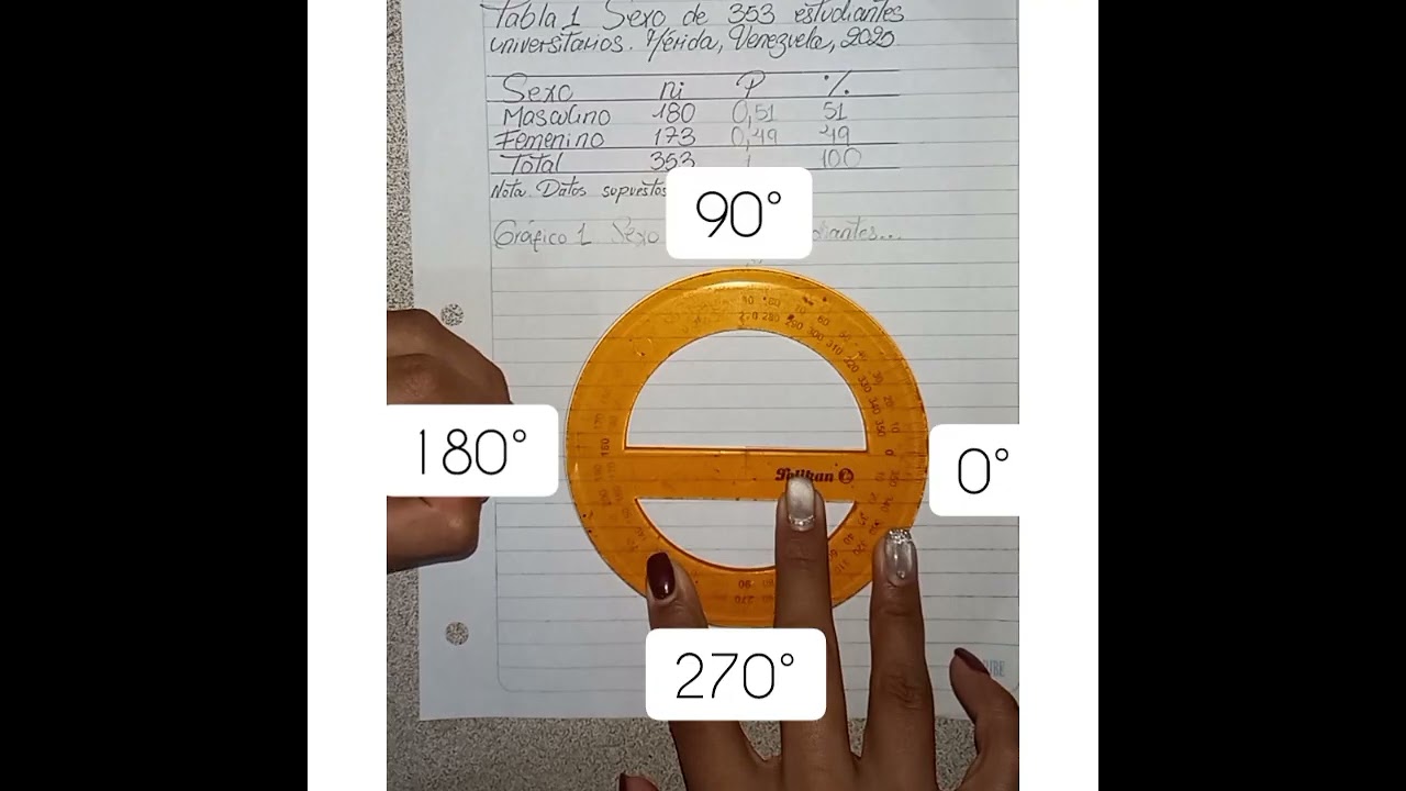 Diagrama de Sectores (Elaboración manual)