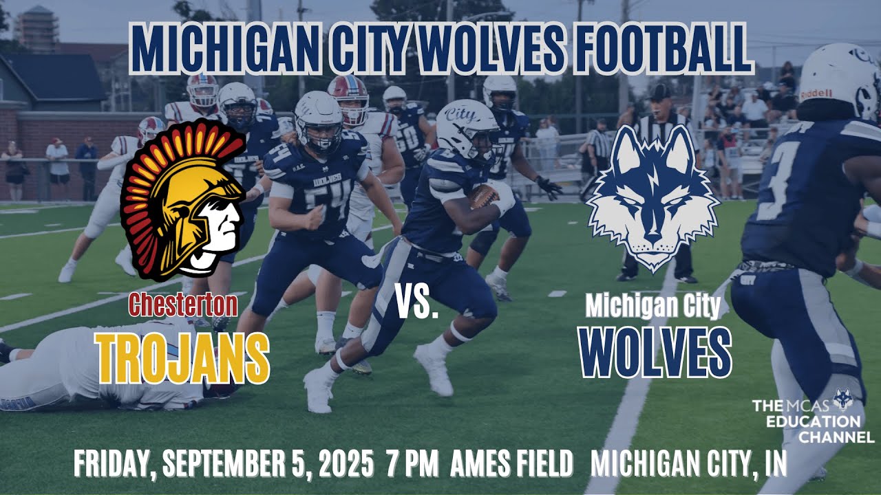 Chesterton High School vs Michigan City High School Football