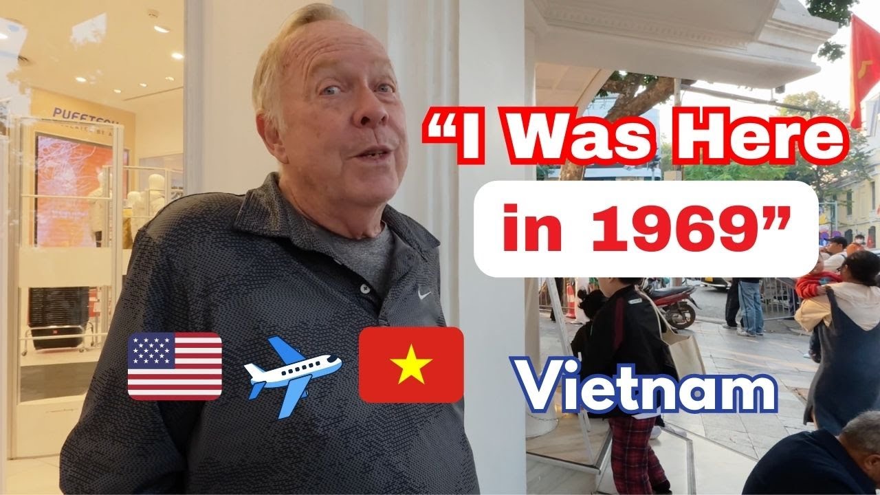 Phỏng vấn Cựu sĩ quan Quân đội Mỹ - người đã chuyển đến sống tại Hà Nội, Việt Nam | Street Interview