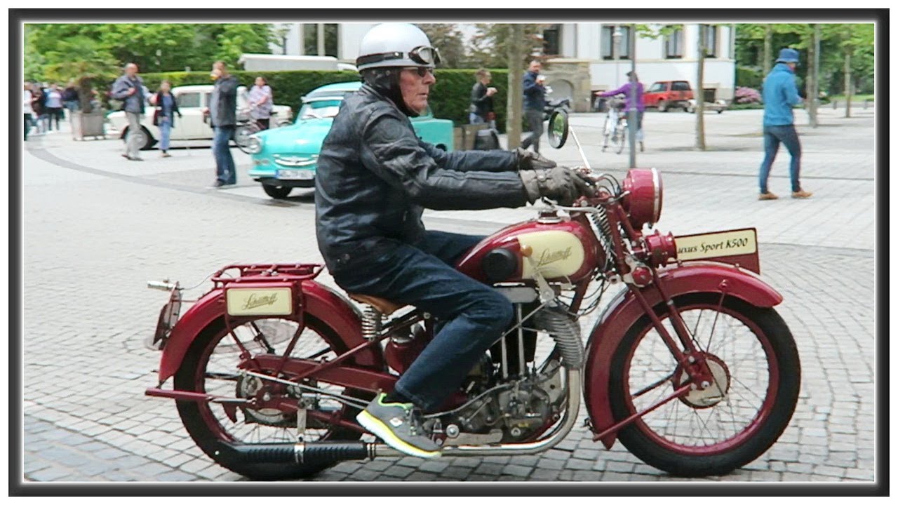 14. Oldtimer Motorradtreffen in Bad Schmiedeberg 2018