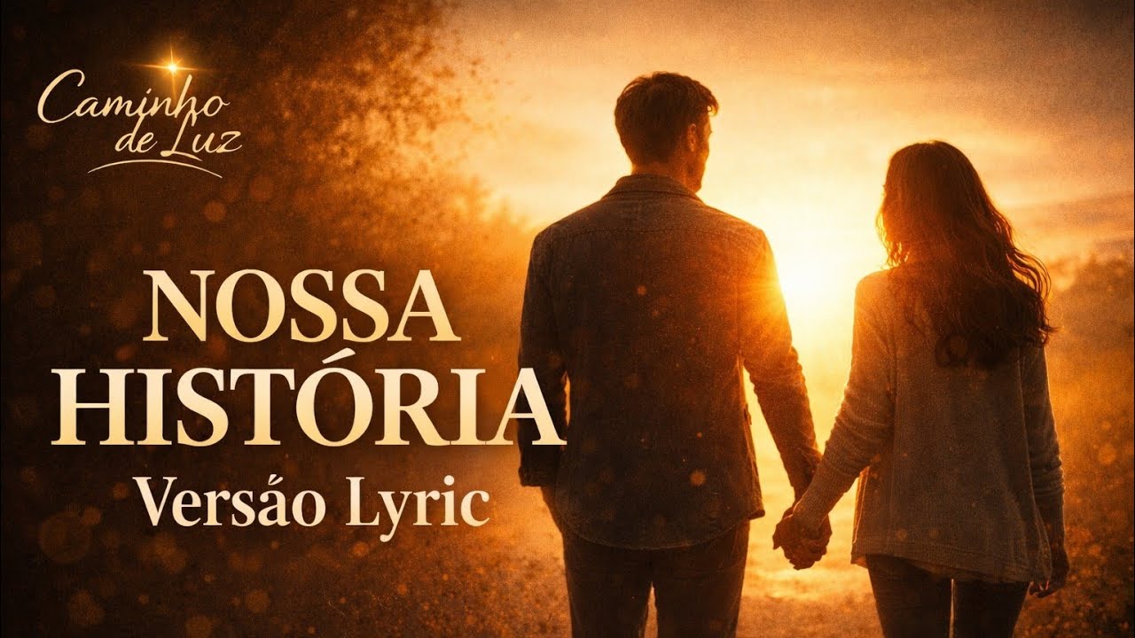 Nossa História | Música Gospel Romântica (Lyric Video)