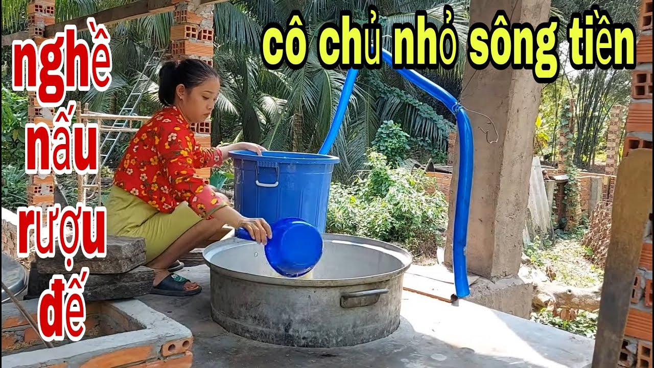 Lần Đầu Tiên Tận Mắt Nhìn Cách Nấu Rượu Đế # SĂN BẮT ĐỒNG THÁP #