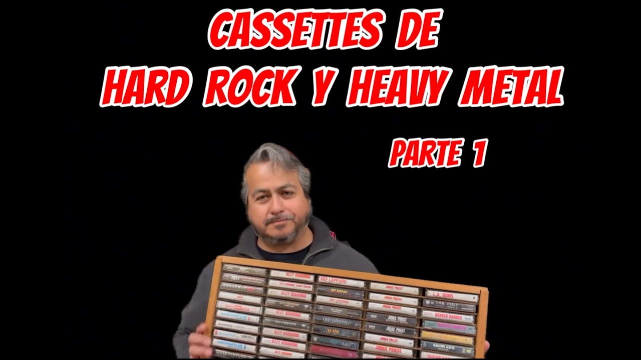 Cassettes de Hard Rock y Heavy Metal