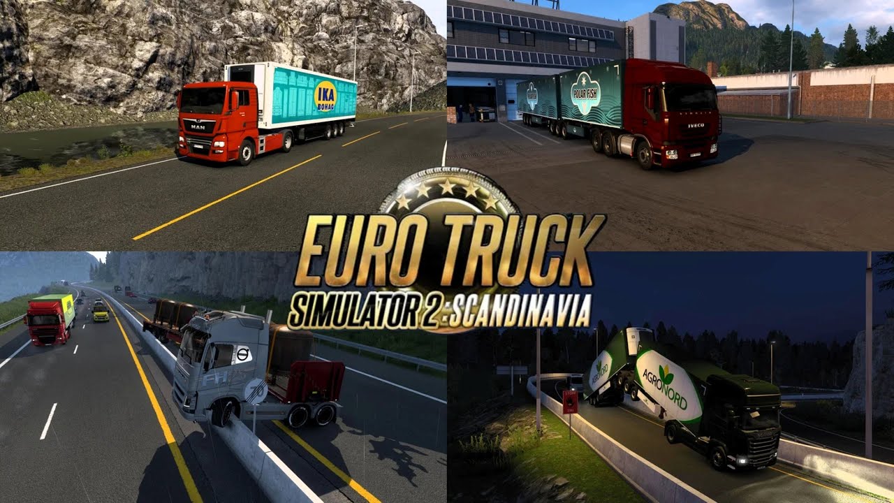 Открываем Scandinavian Euro Truck Simulator 2