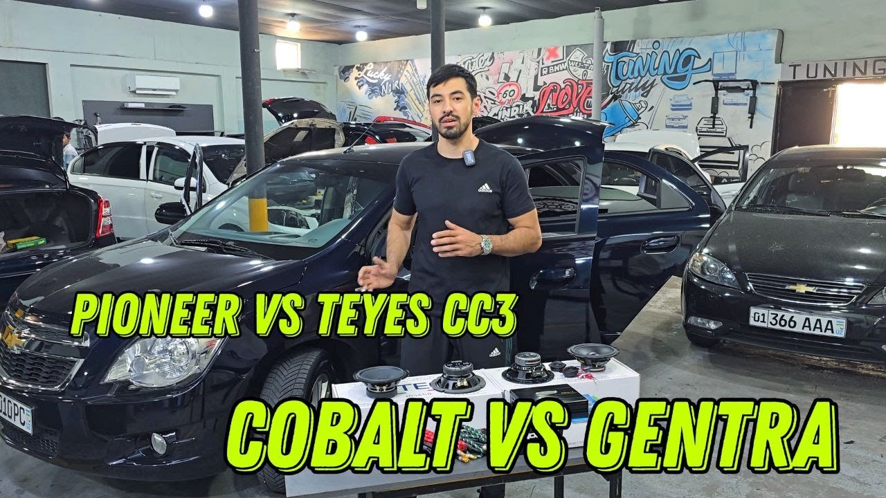 Audioapparatura Chevrolet Cobalt va Chevrolet Gentra: Pioneer va Teyes magnitofonlari solishtirish