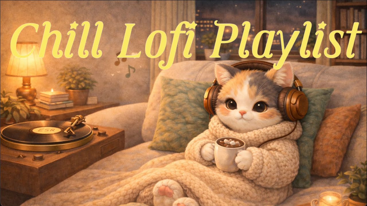 Lofi & Chill Beats Playlist | Relax, Study, Work | Fluffy Sound 🐾