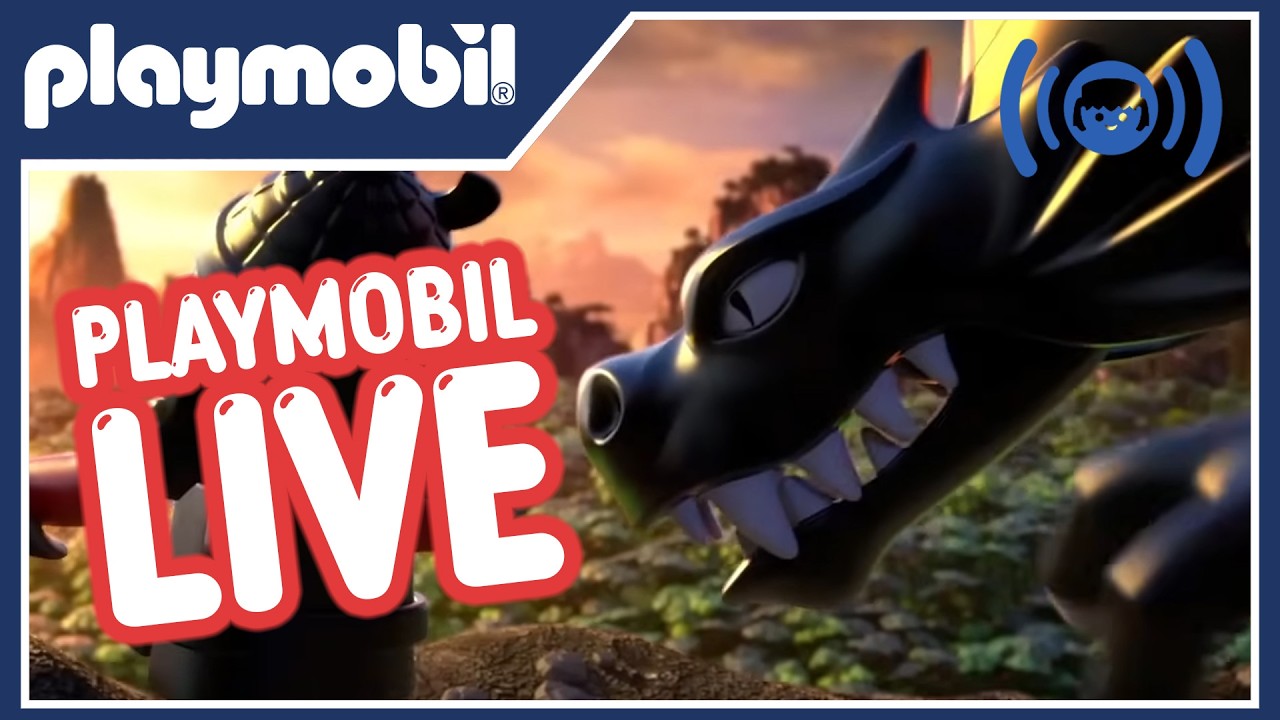 🔴LIVE: THE STOLEN FLAME: The Quest to Save Yuki! 🔥 | Playmobil Live | Knights, Pirates & Dinosaurs