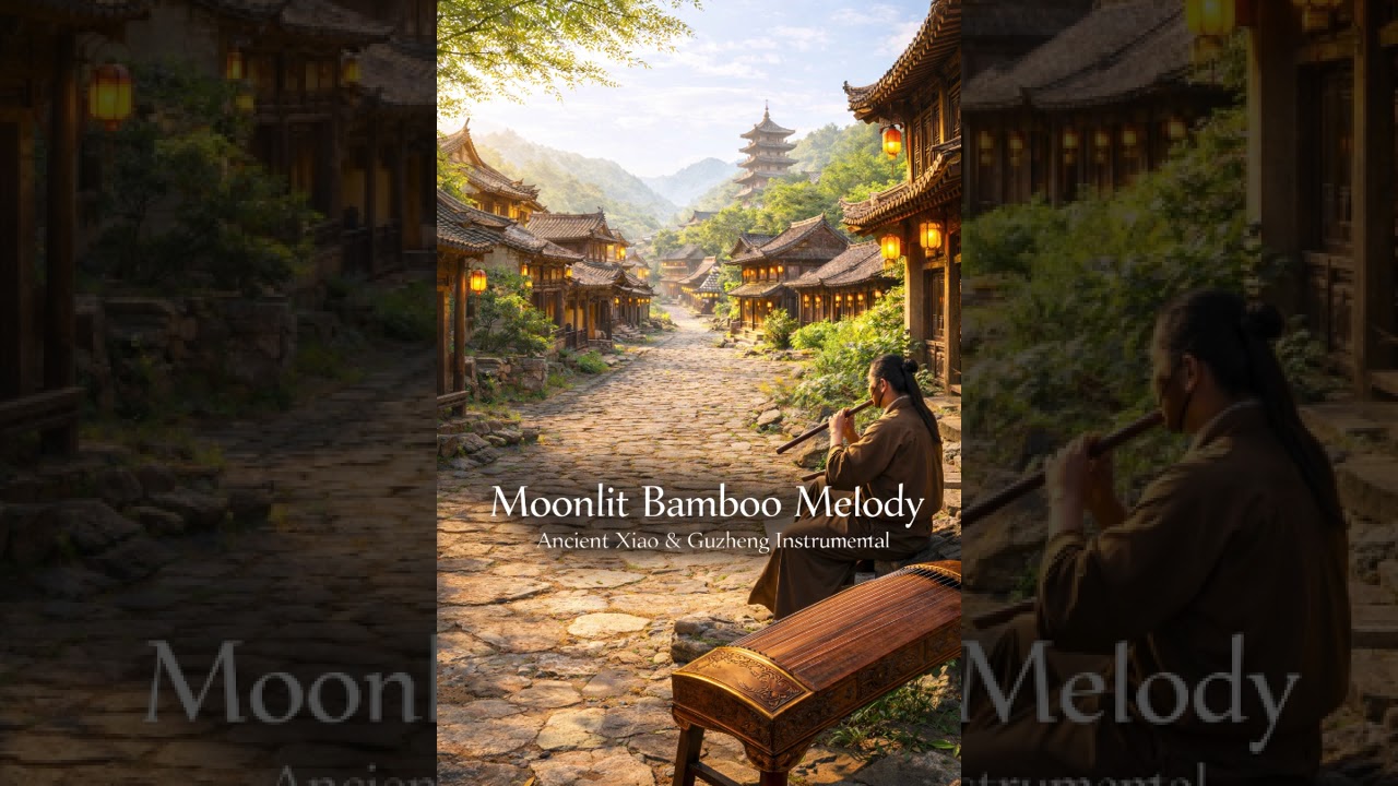 🌿ANCIENT CHINESE BAMBOO MUSIC | Traditional Xiao & Guzheng Meditation Instrumental Serenity🍁
