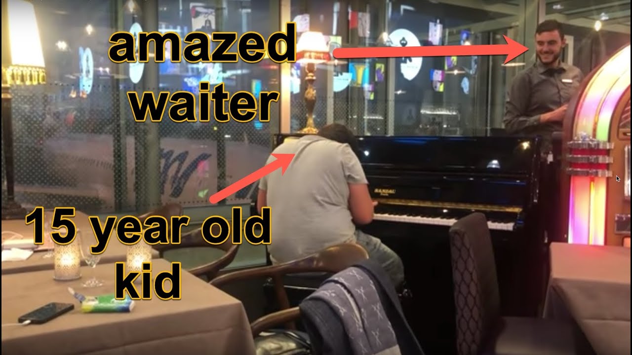 The guy who surprises everyone at that airport piano