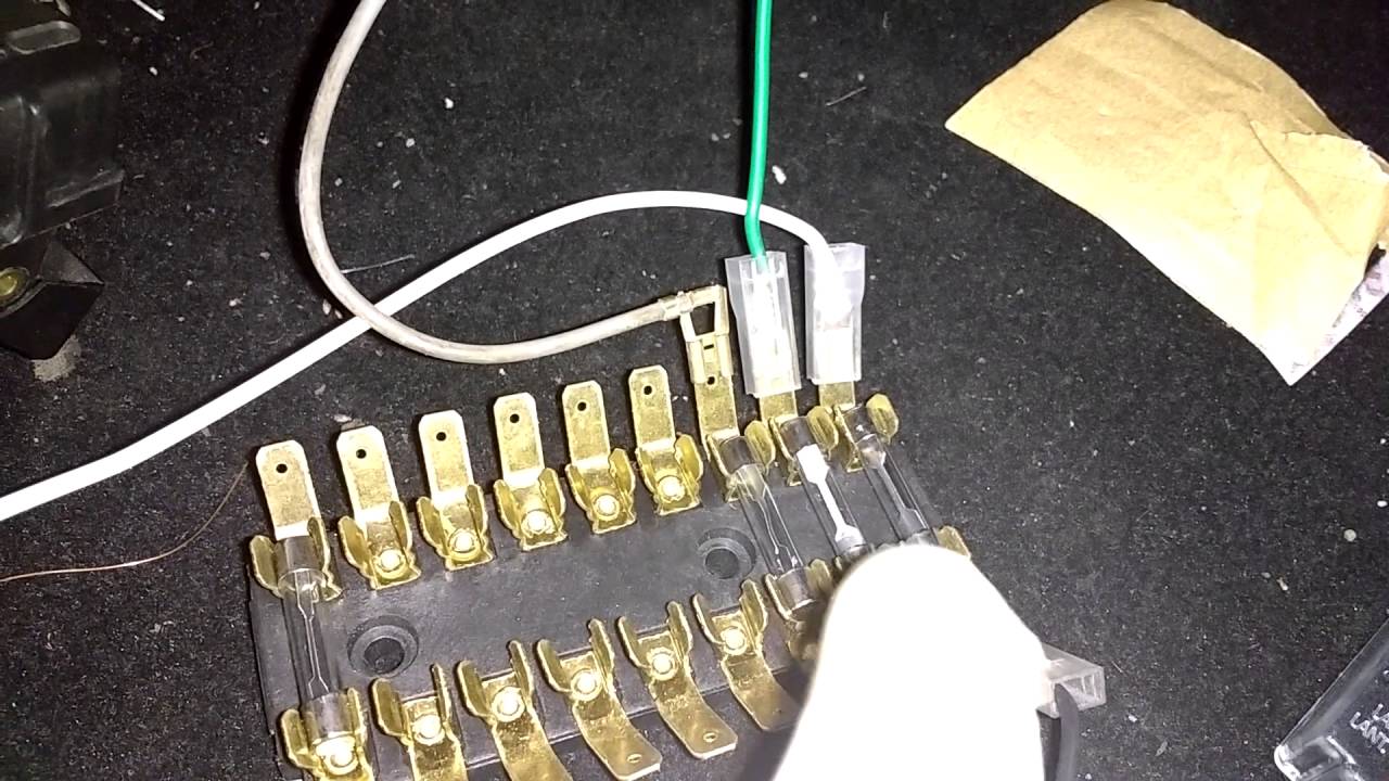 Opala Instalação Elétrica Completa 4 - Velho Blue (Piscas, Luz de Freio e Faroletes).