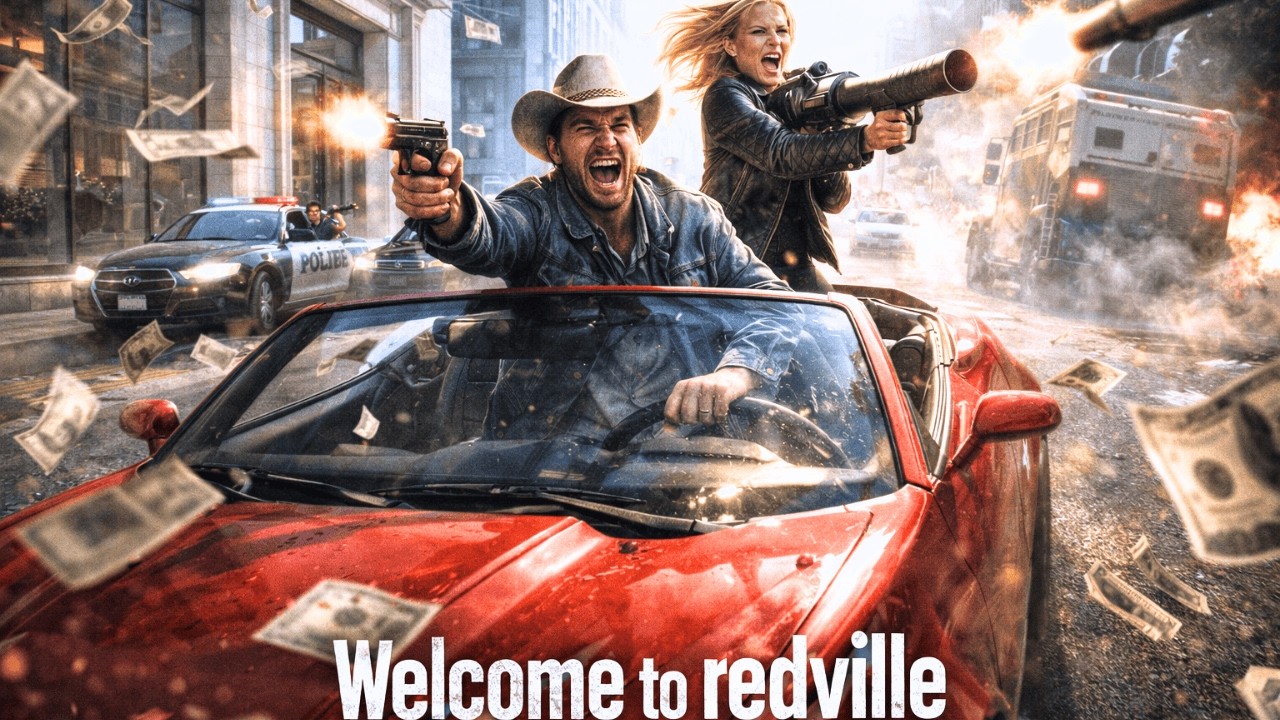 THE BANK JOB: BLOOD ON THE STREETS 🩸 | Full Action Crime Movie | Welcome to Redville