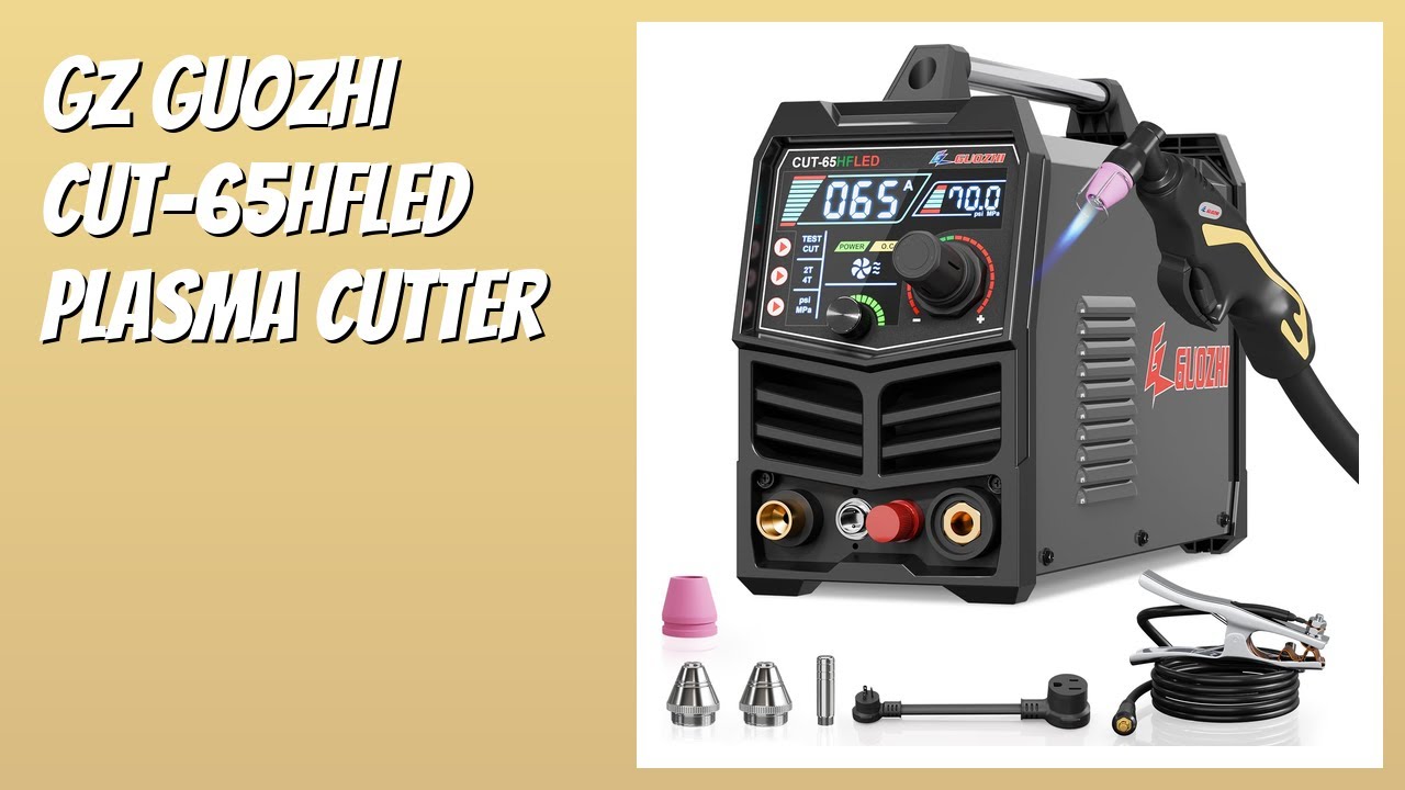 REVIEW (2026): GZ GUOZHI CUT-65HFLED Plasma Cutter. Features