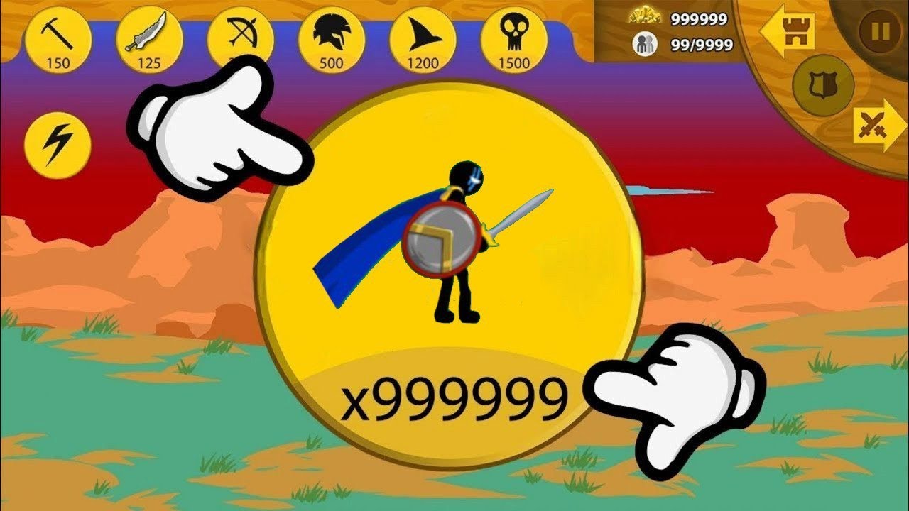 Stick War Legacy Mod VIP: Ultimate x999999 Super XIPHOS King With OVERMAX Power!