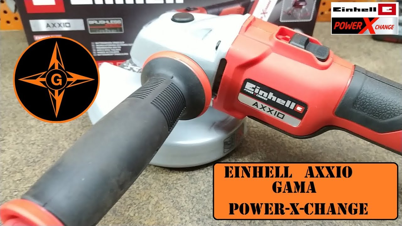 EINHELL AXXIO AMOLADORA BRUSHLESS DE BATERIA  GINESSOT