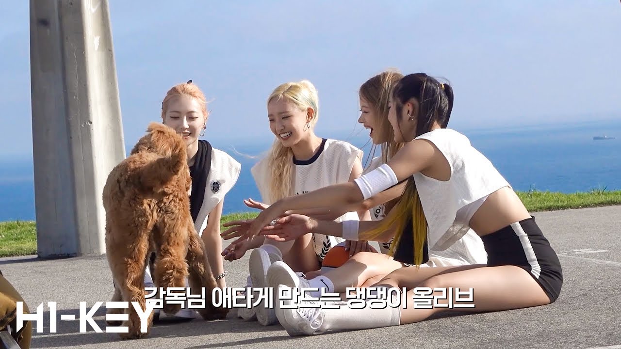 [SUB] [BEH1ND] LA☀️ + 올리브🐶 = 완벽❤️ | H1-KEY(하이키) 'RUN' M/V 비하인드