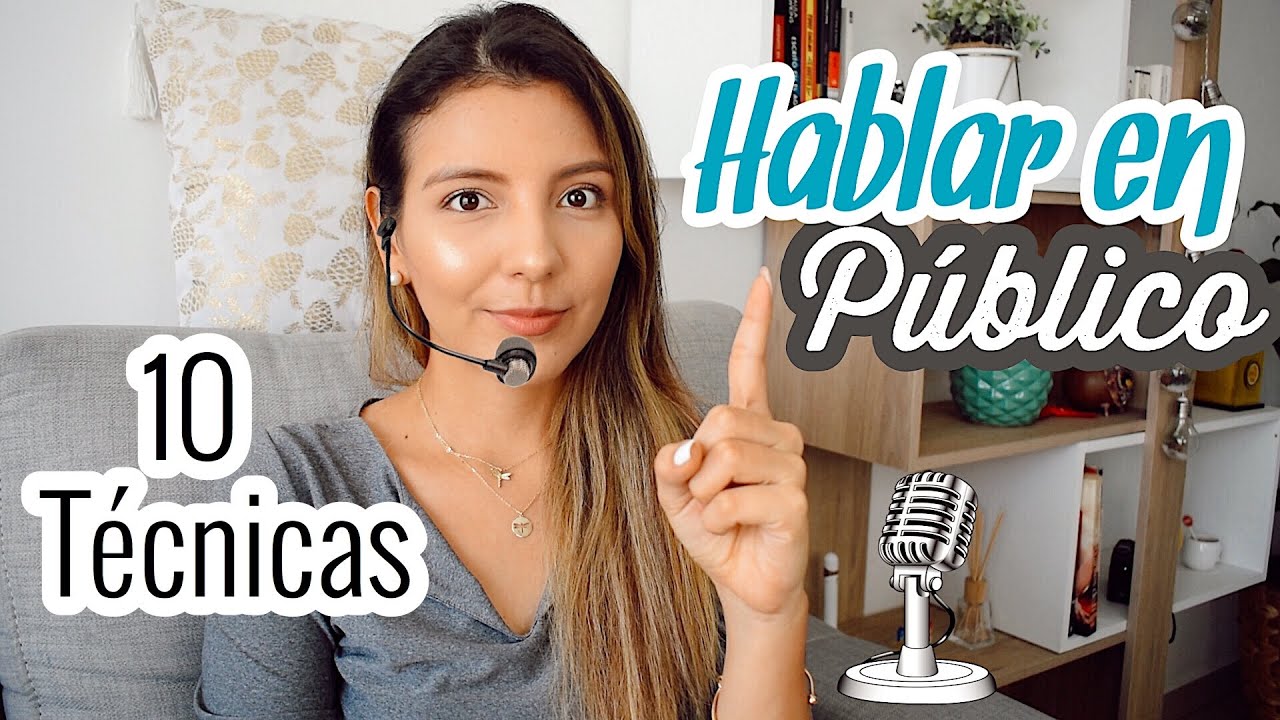 10 TÉCNICAS PARA HABLAR EN PUBLICO / GESTIONA LA ANSIEDAD | Maria Pabla Psicóloga