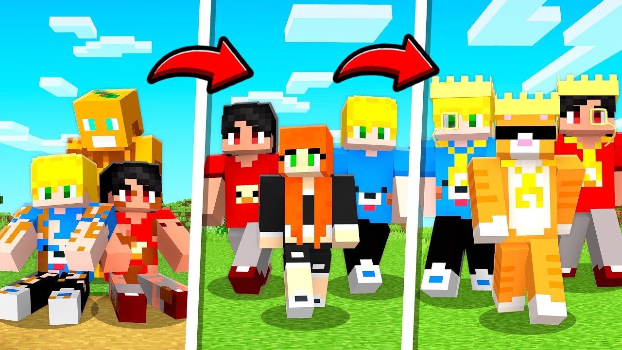 Turma de Kass e KR Evoluiram de Dinheiro no minecraft