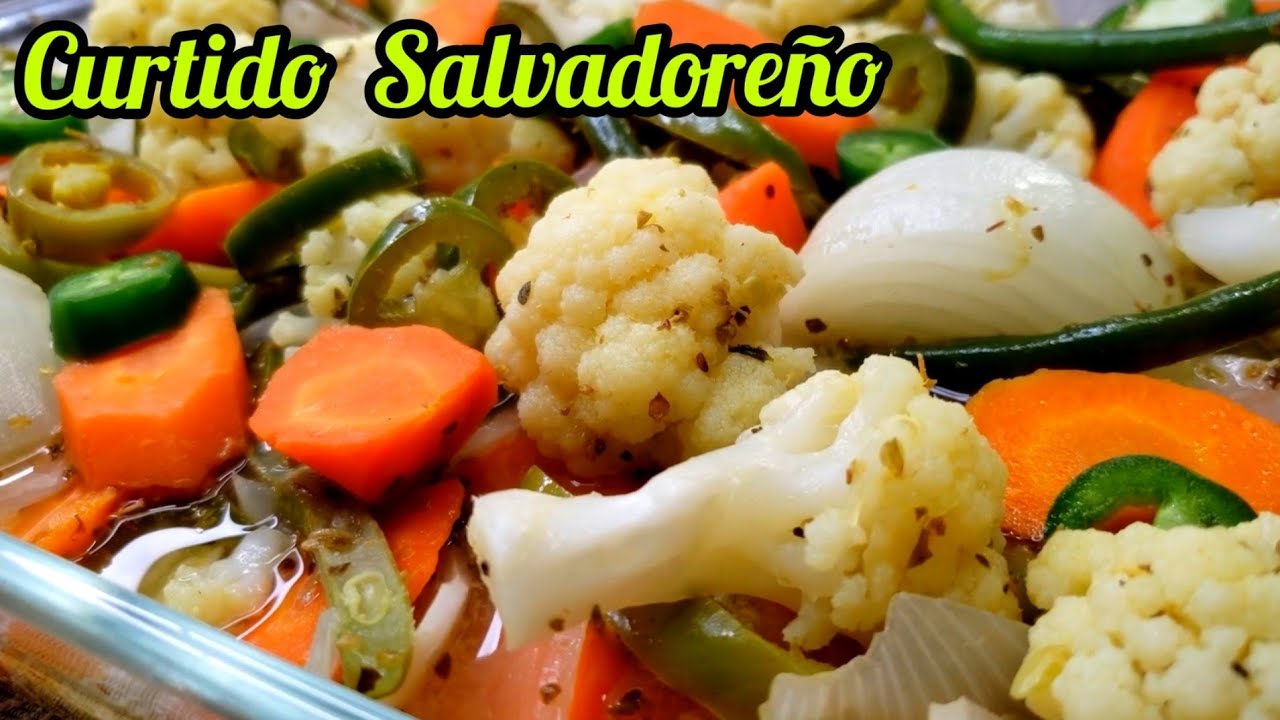 🥕Curtido de Coliflor y Zanahoria🌶( paso a paso ) ✅100% Receta Salvadoreña| Daysis Channel