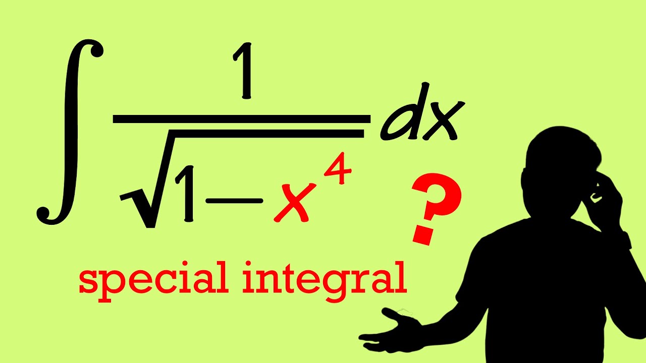 integral of 1/sqrt(1-x^4)