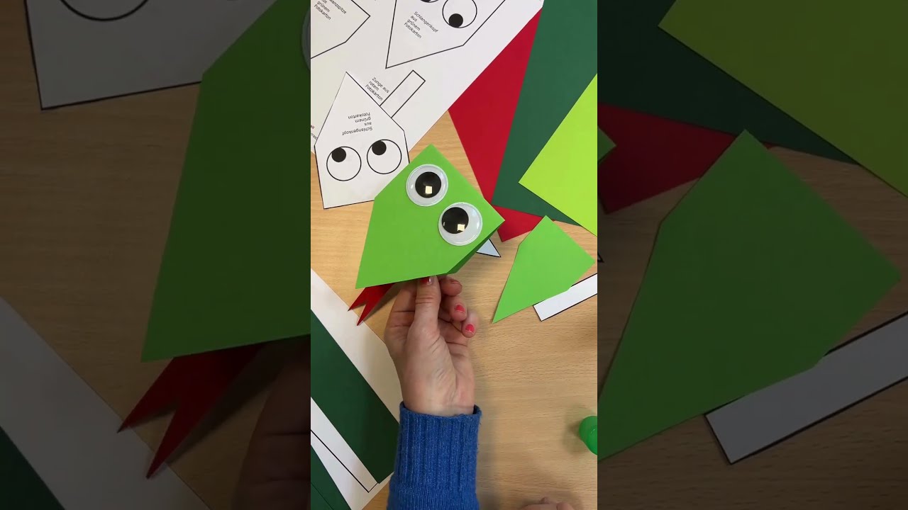Dschungel-Basteln in der Kita | Elviras Bastelmaterial | Basteln mit Kindern