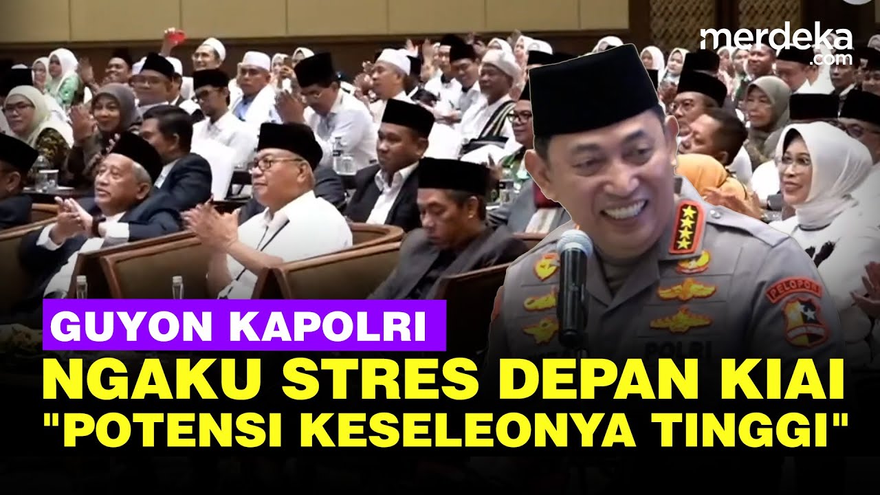 Guyon Kapolri Ngaku Stres Depan Kiai NU: Potensi Keseleonya Tinggi