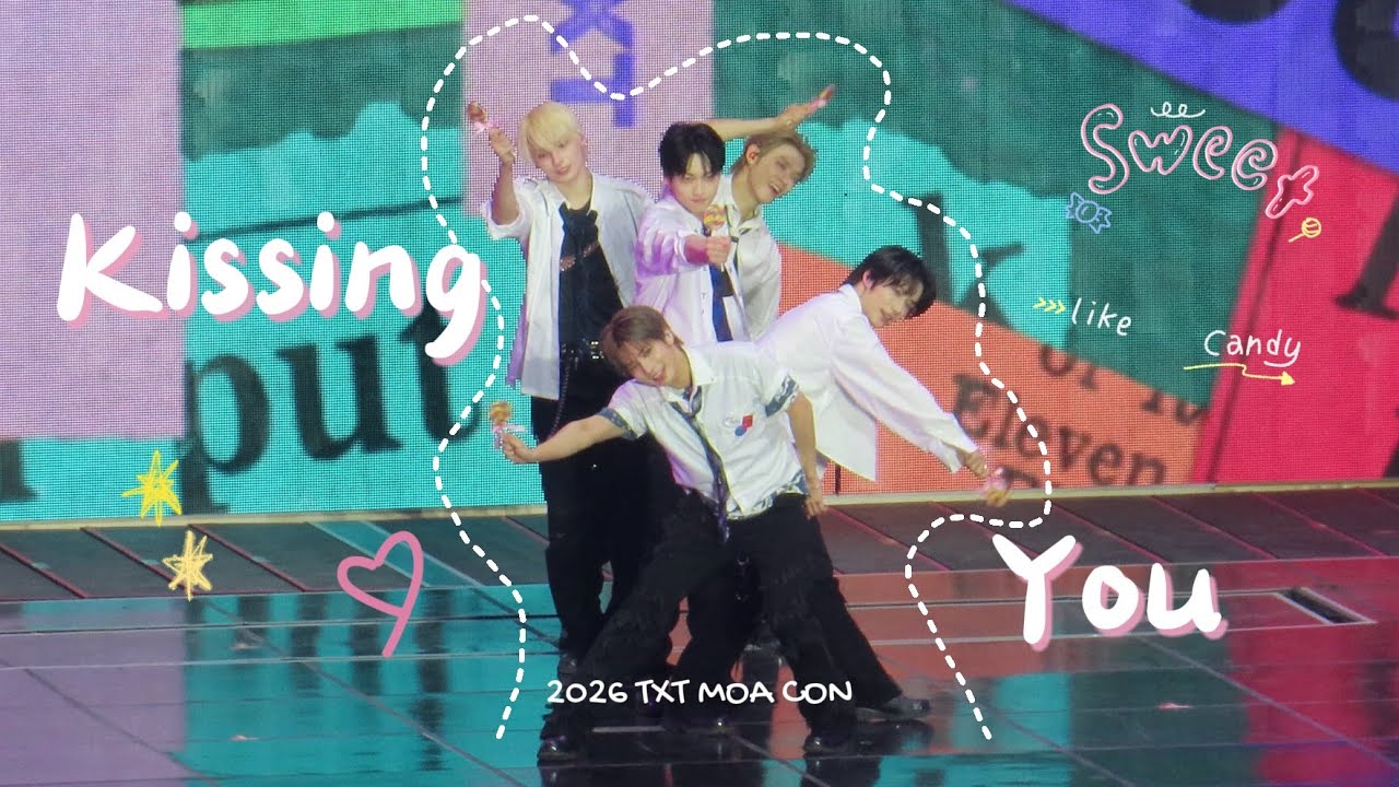 260228 Kissing You (cover)4K — TOMORROW X TOMORROW | 2026 TXT MOA CON