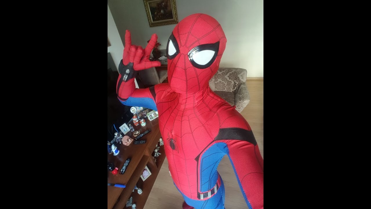 UNBOXING E REVIEW DA RÉPLICA DO TRAJE DO FILME SPIDER-MAN HOMECOMING - RPC STUDIOS - BR SPIDER