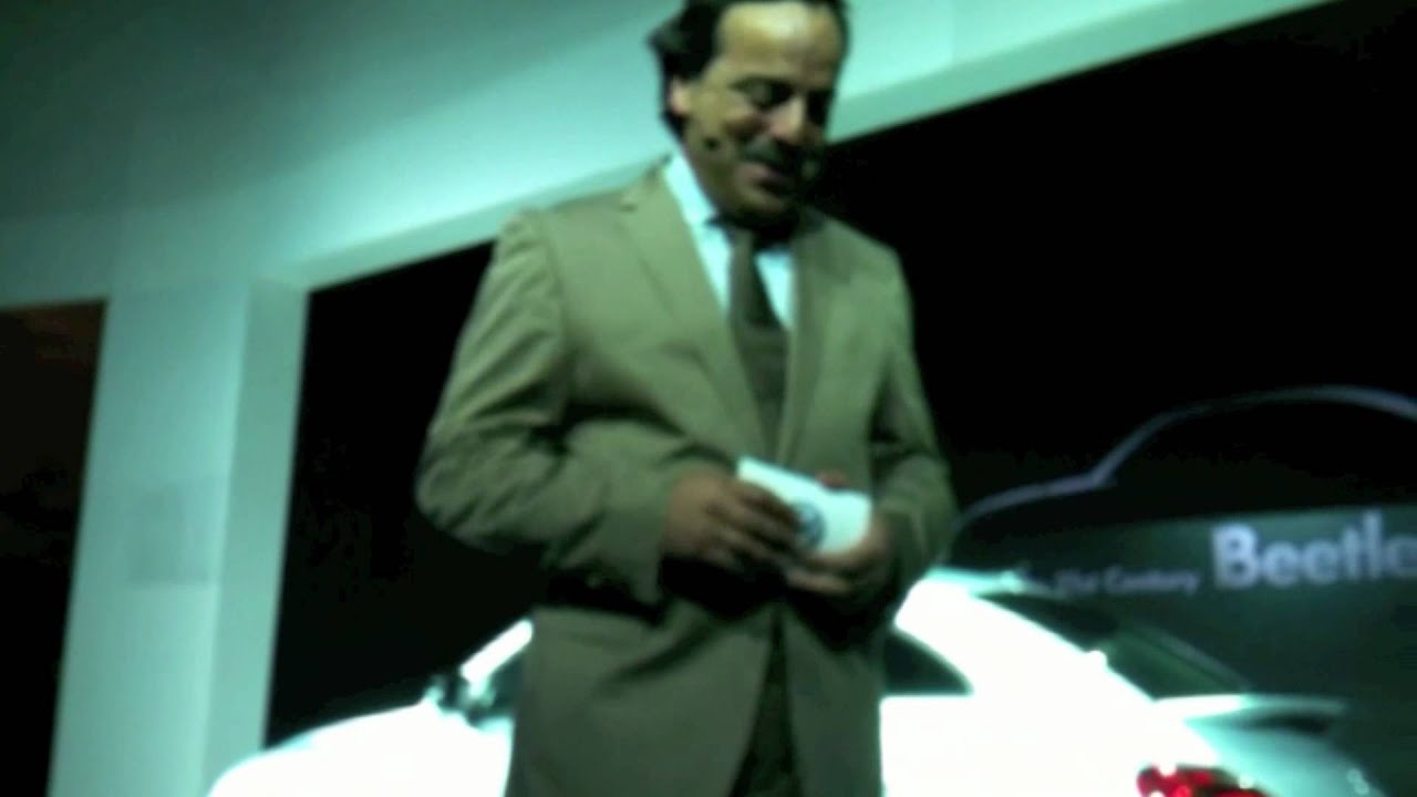 Presentación a la prensa del Volkswagen Beetle