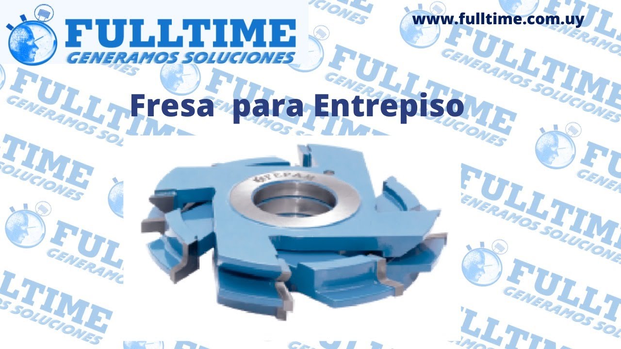 Fresa para entrepiso - Macho y Hembra