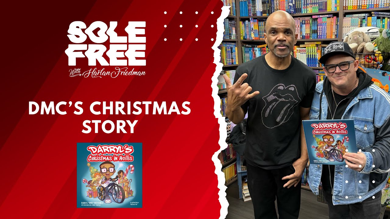 it's a @RunDMC CHRISTMAS w/ Darryl "DMC” McDaniels & his new book “Darryl’s Christmas in Hollis”