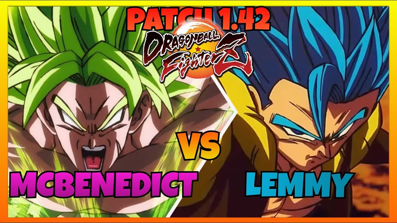 DBFZ 1.42 MCBENEDICT vs LEMMY (SSJ Vegeta, Base Goku, S Broly vs Gogeta Blue, Goku UI, Adult Gohan)